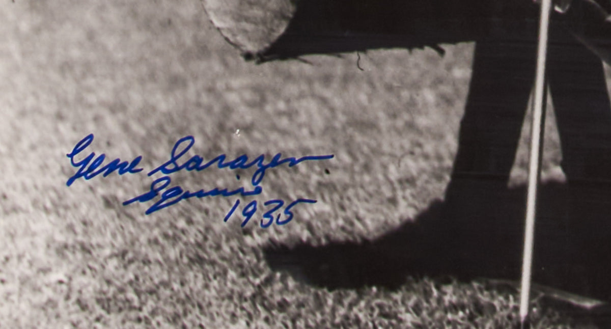 Gene Sarazen B&W Photo with JSA Authenticated Signature from 1935 ...