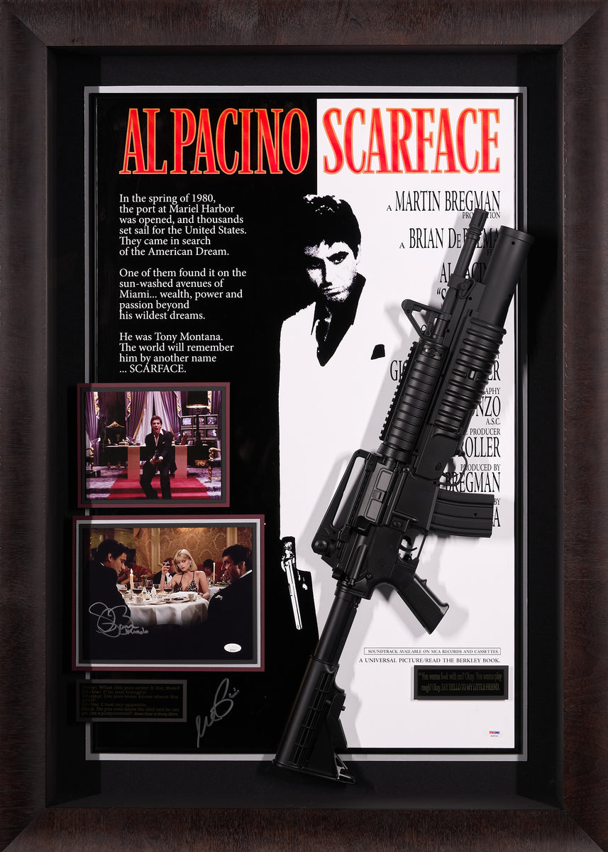 Professionally Framed Scarface Cast Autograph 11x17 Poster Photo Al
