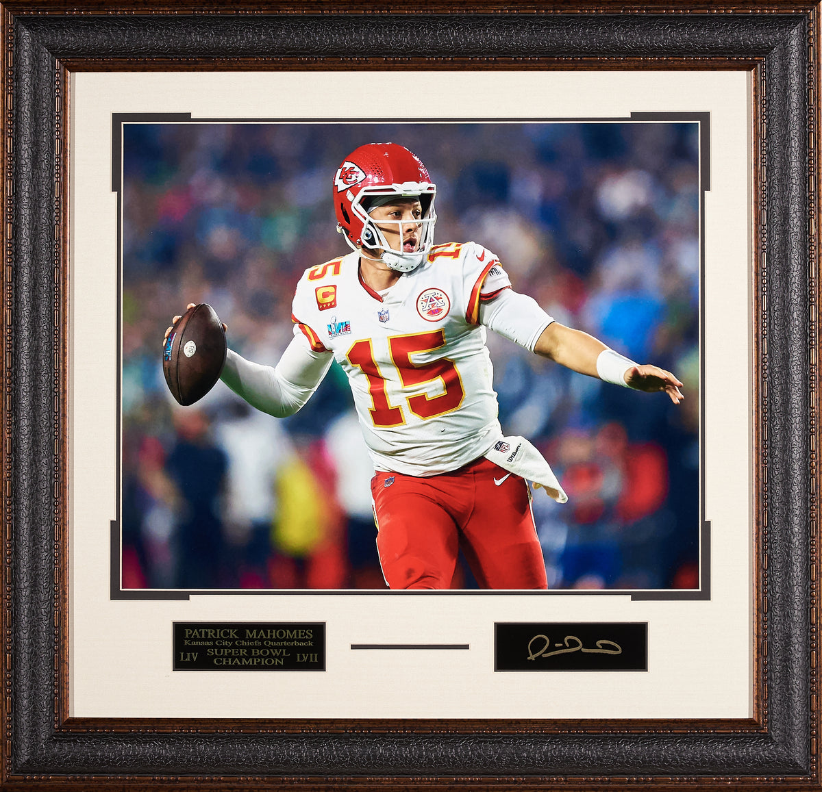 Kansas City Chiefs Autographed Super Bowl LIV Champions Patrick