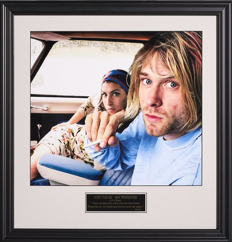 Kurt Cobain and Amy Winehouse in a car - 24