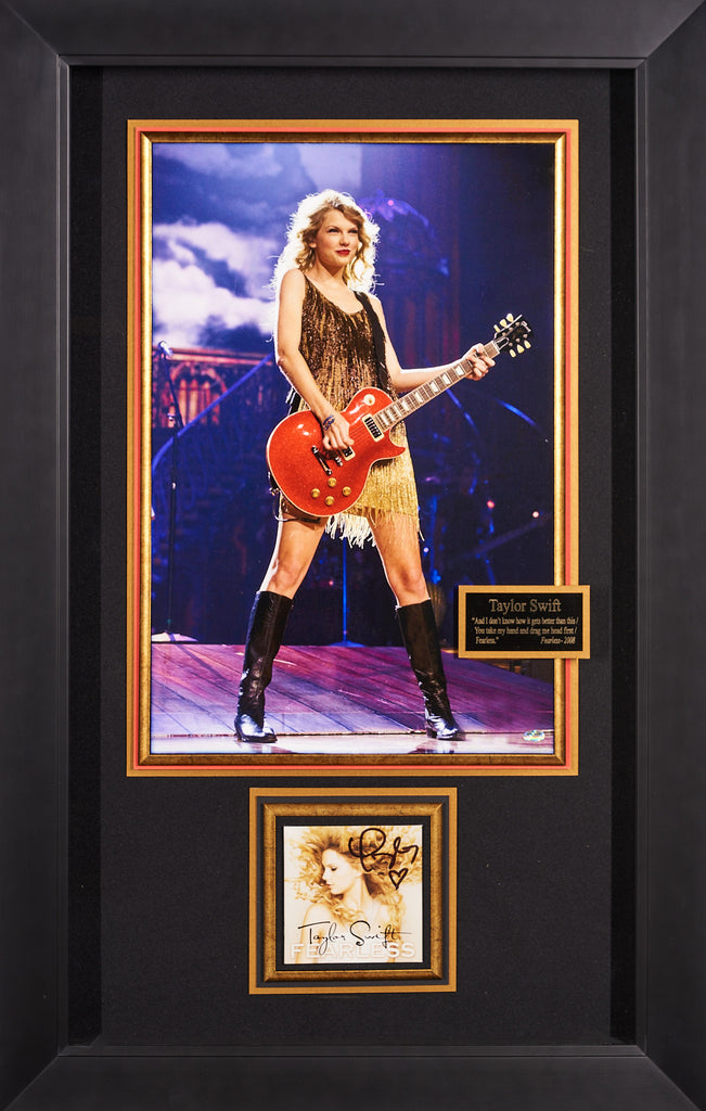 Taylor Swift Autograph Folklore CD Cover Framed Album JSA COA Memorabilia  Signed - Inscriptagraphs Memorabilia