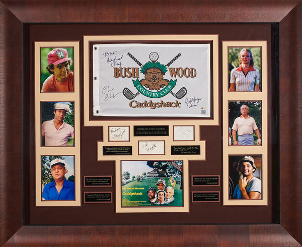 Chevy Chase, Bill Murray, Rodney Dangerfield Caddy Shack signed and fr –  Awesome Artifacts