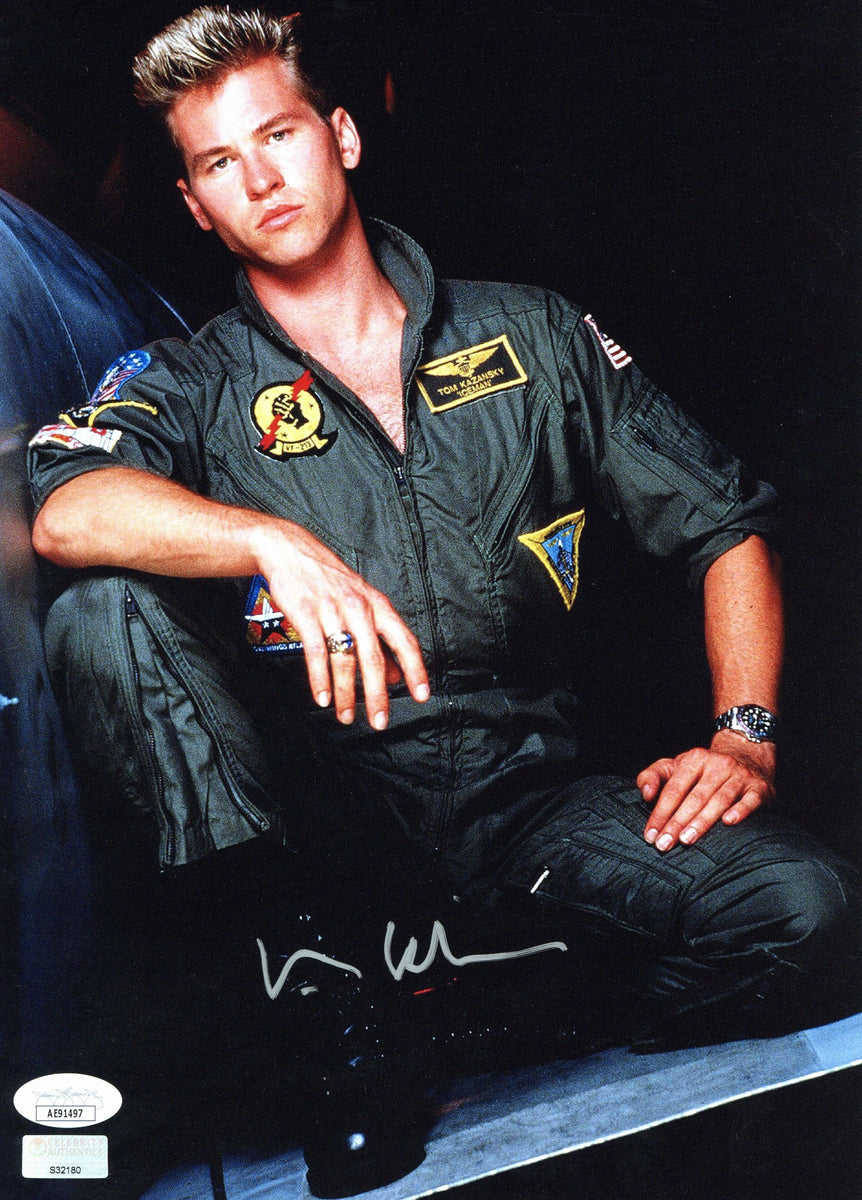 Top Gun with Authenticated Signatures of Tom Cruise and Val Kilmer ...