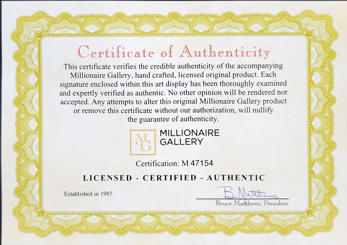 Apollo 11 with authenticated signature from all three astronauts ...