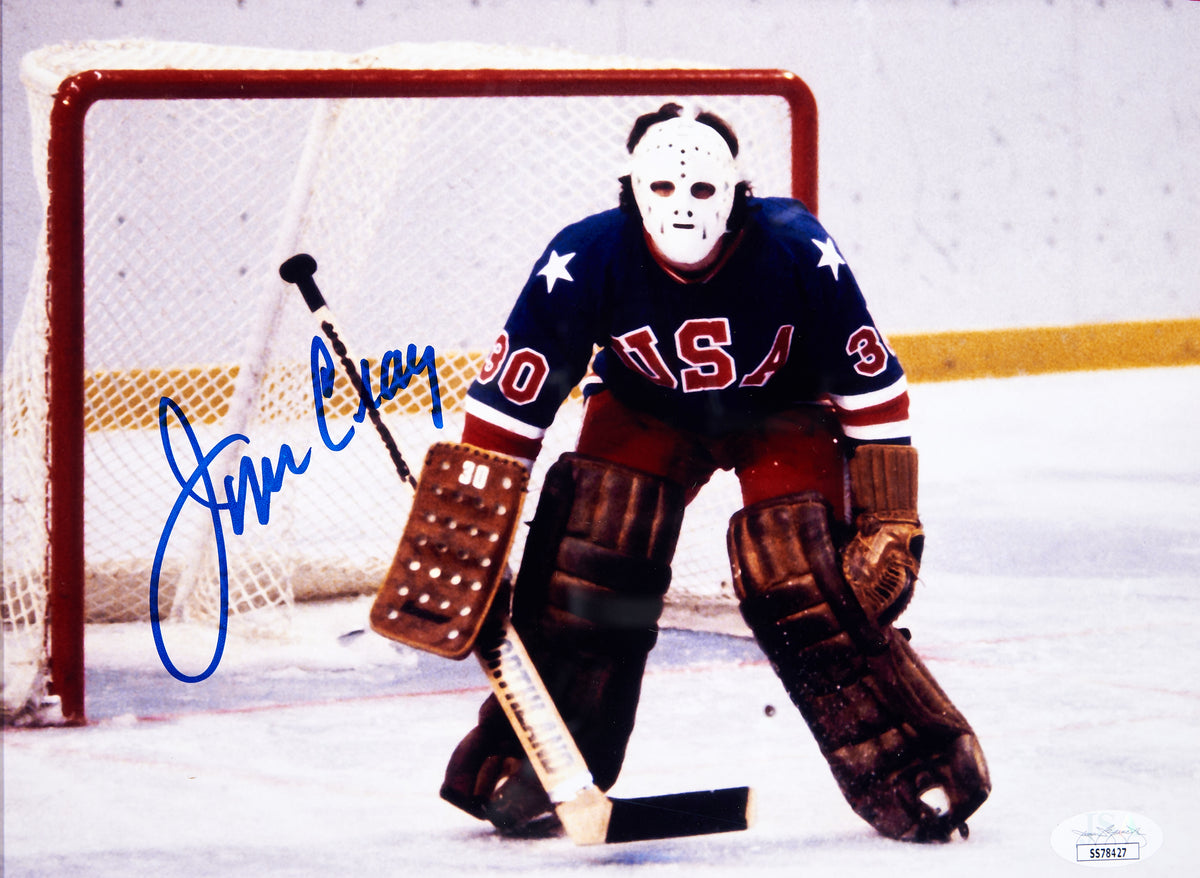 Mike Rizzo Eruzione and Jim Craig of the USA Olympics Men's Gold winni ...