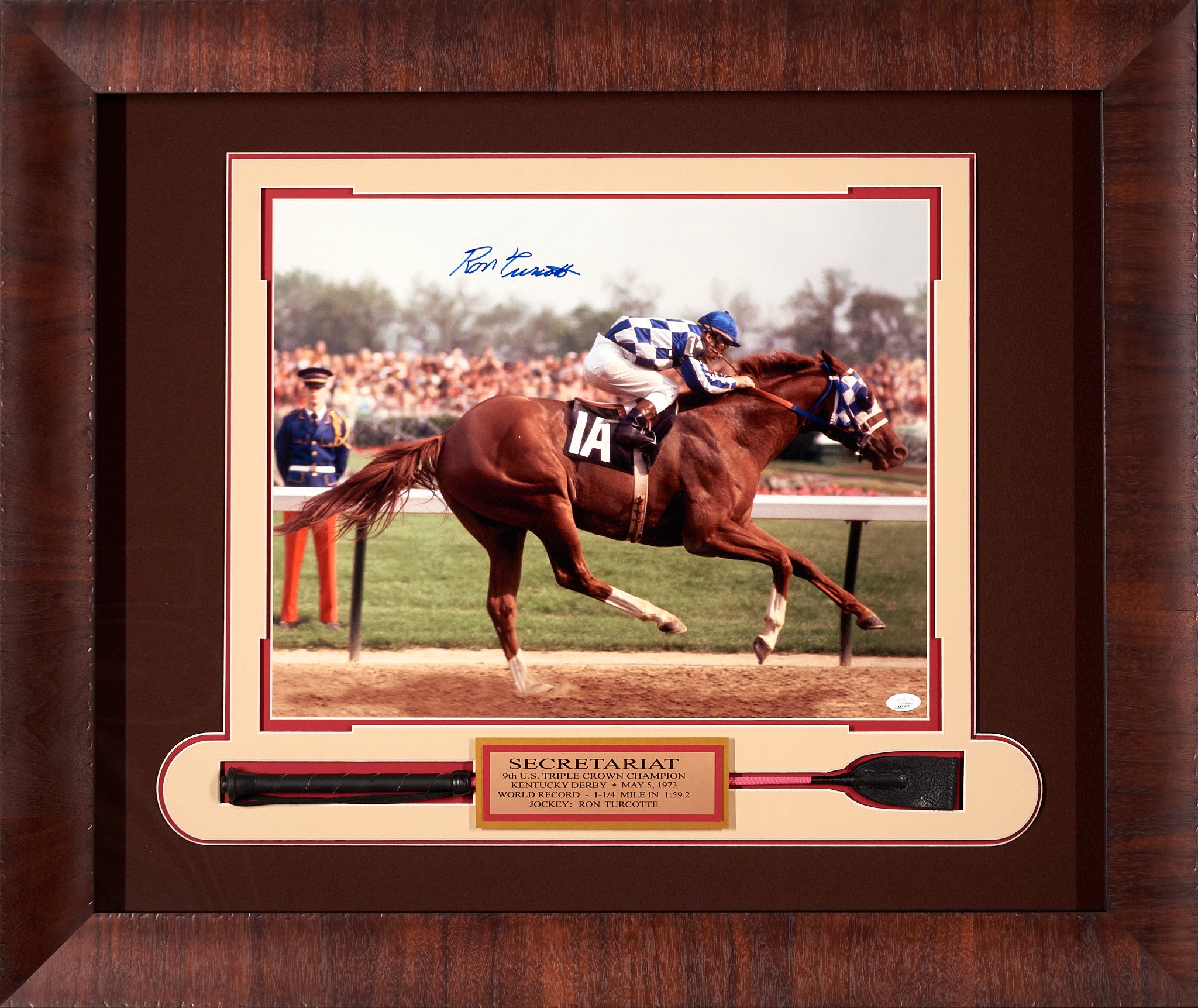 Secretariat With Ron Turcotte Signature Millionaire Gallery Secretariat With Ron Turcotte Signature Millionaire Gallery