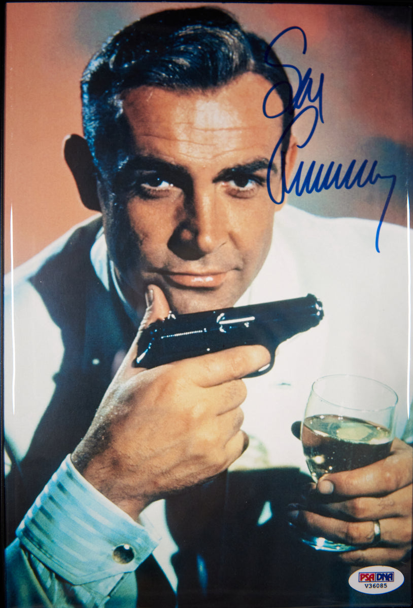 Authenticated Actor James Bond Six Actors with Authenticated Signatures – Millionaire Gallery